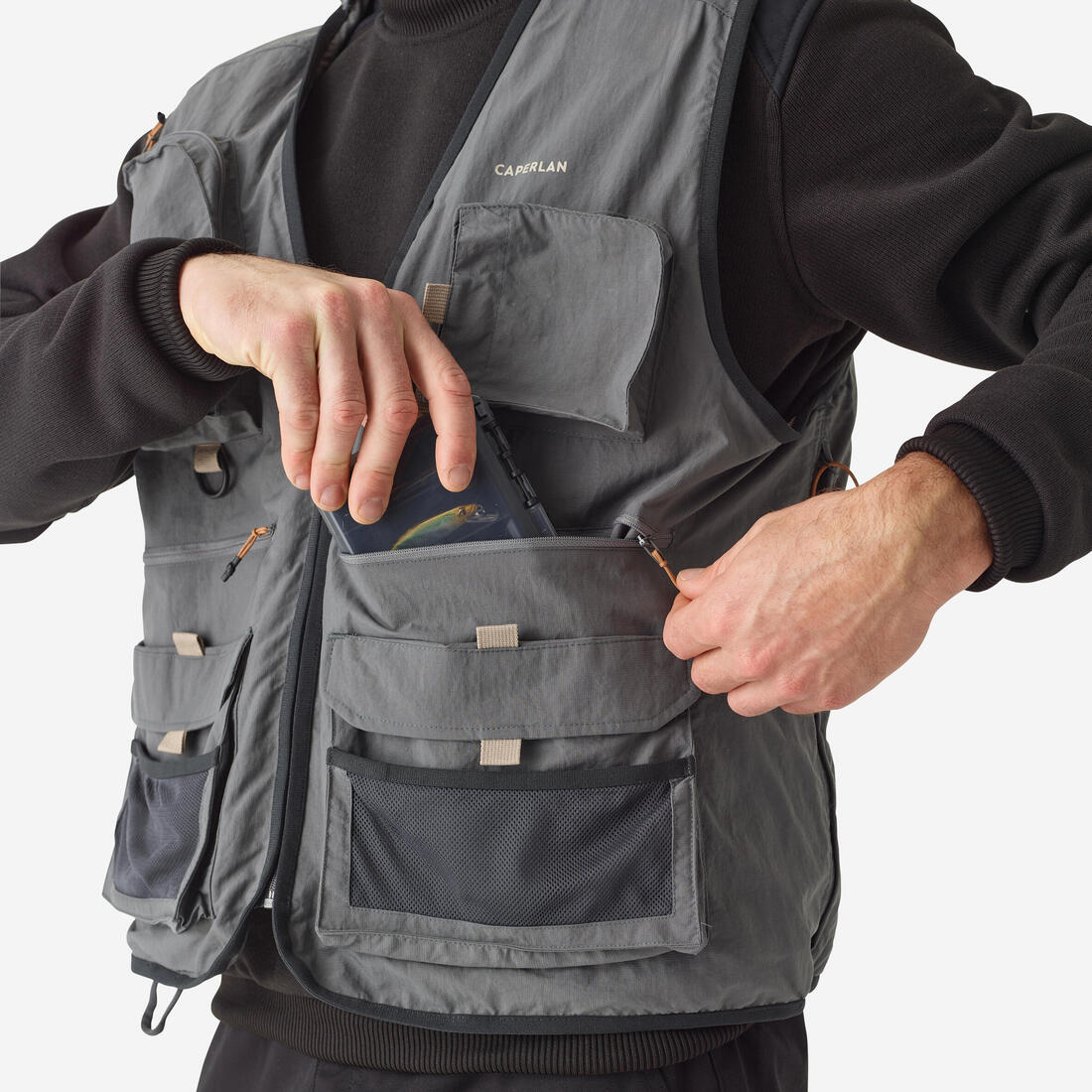 GILET de pêche 500
