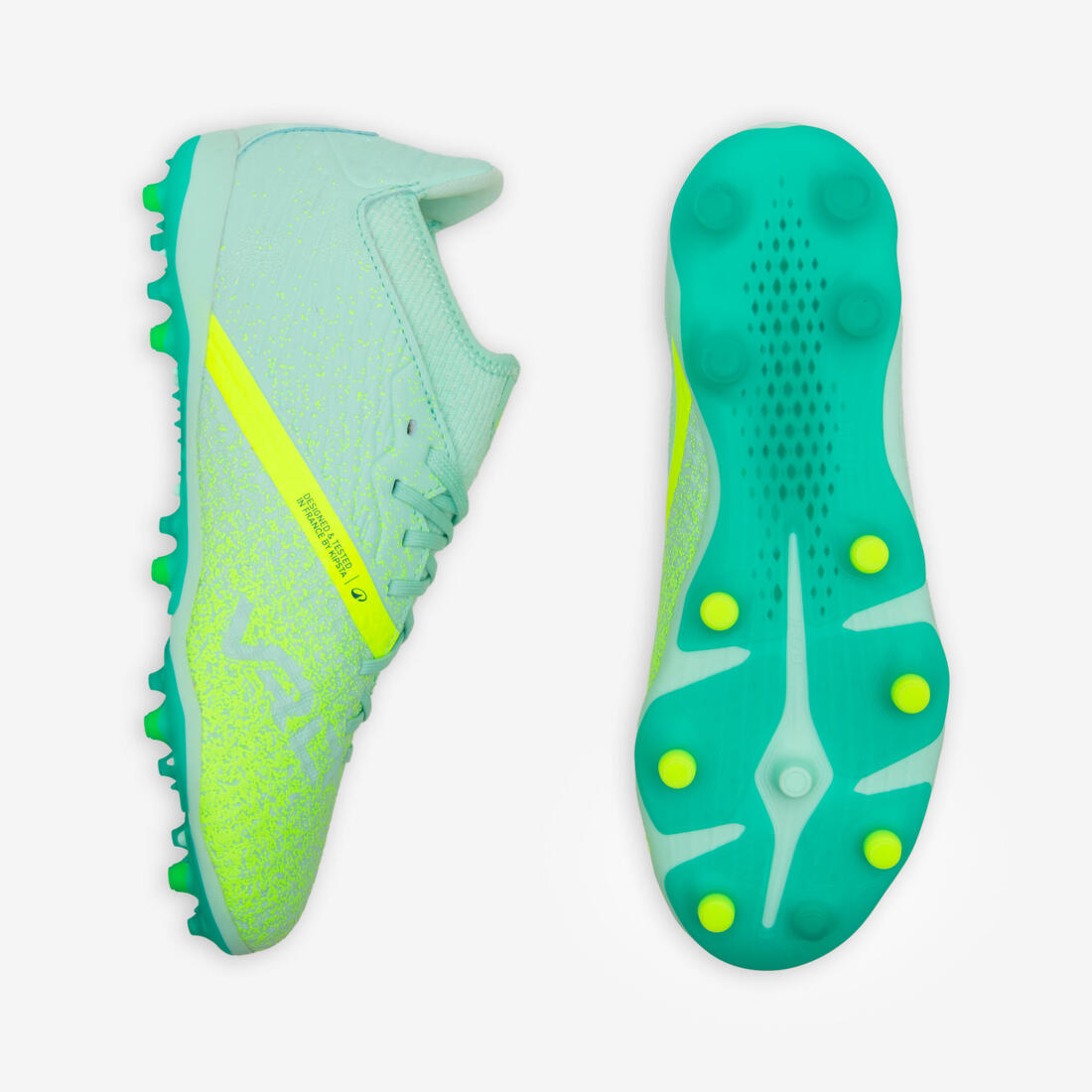 CHAUSSURES DE FOOTBALL ENFANT A LACETS VIRALTO III FG MANGO