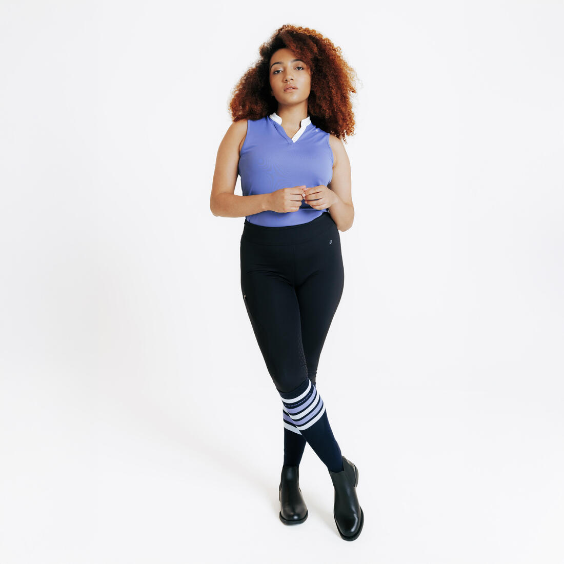 LEGGING EQUITATION LEGER FULLGRIP FEMME - Eté