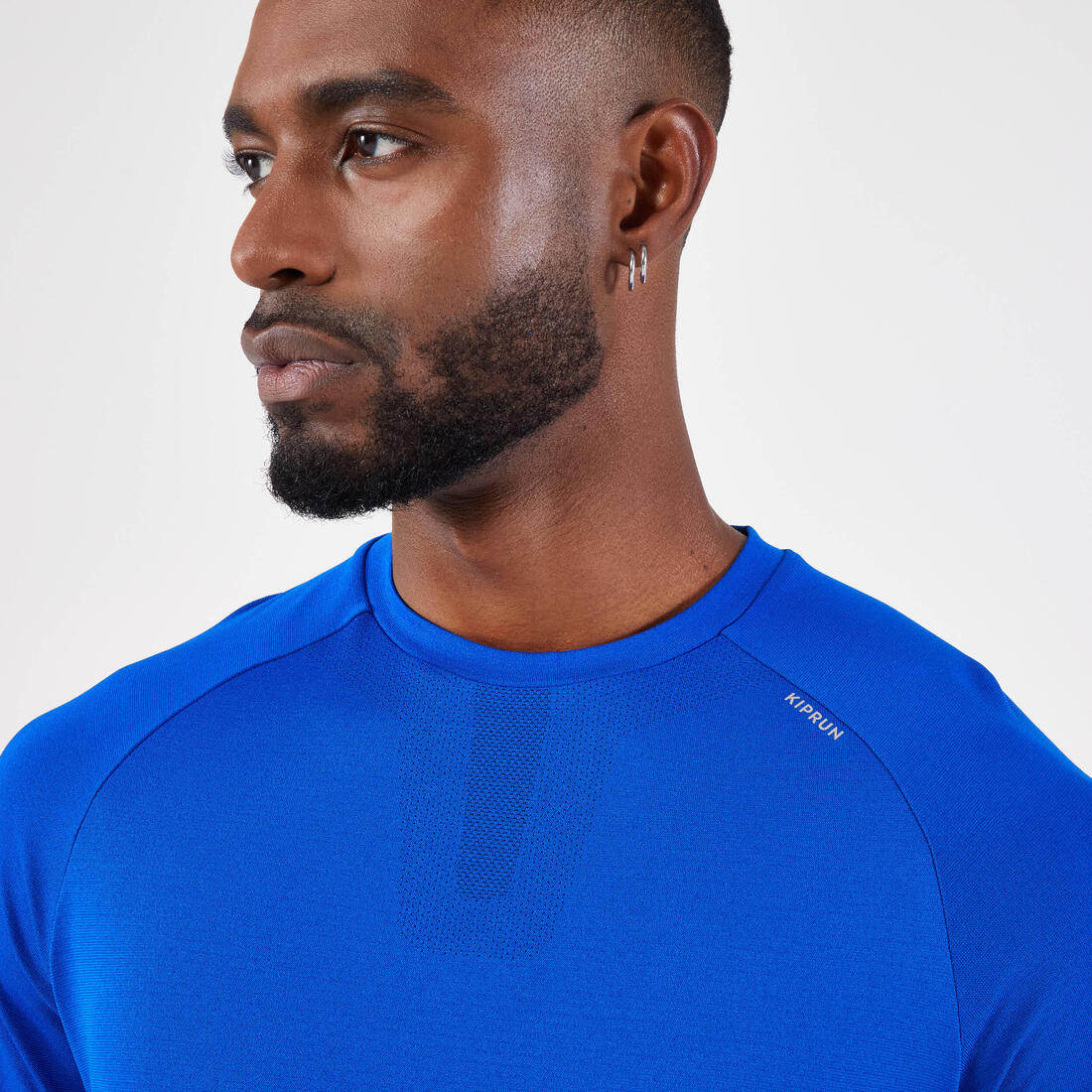 T-shirt de running sans coutures homme - kiprun run 500 confort