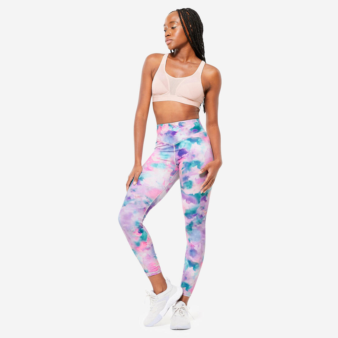 Brassière bretelles croisables maintien fort femme
