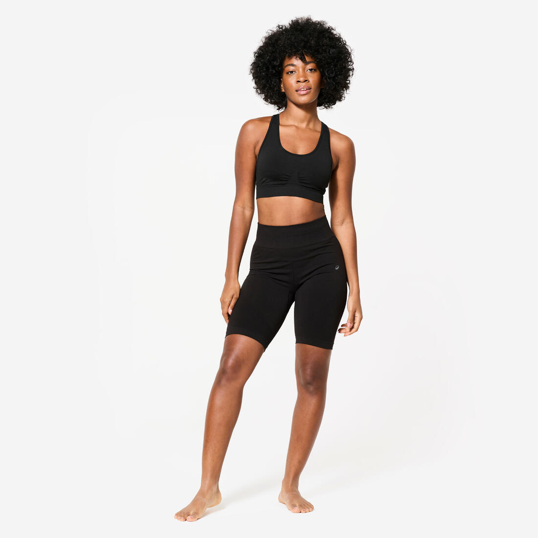 Brassière bretelles croisées maintien léger Femme