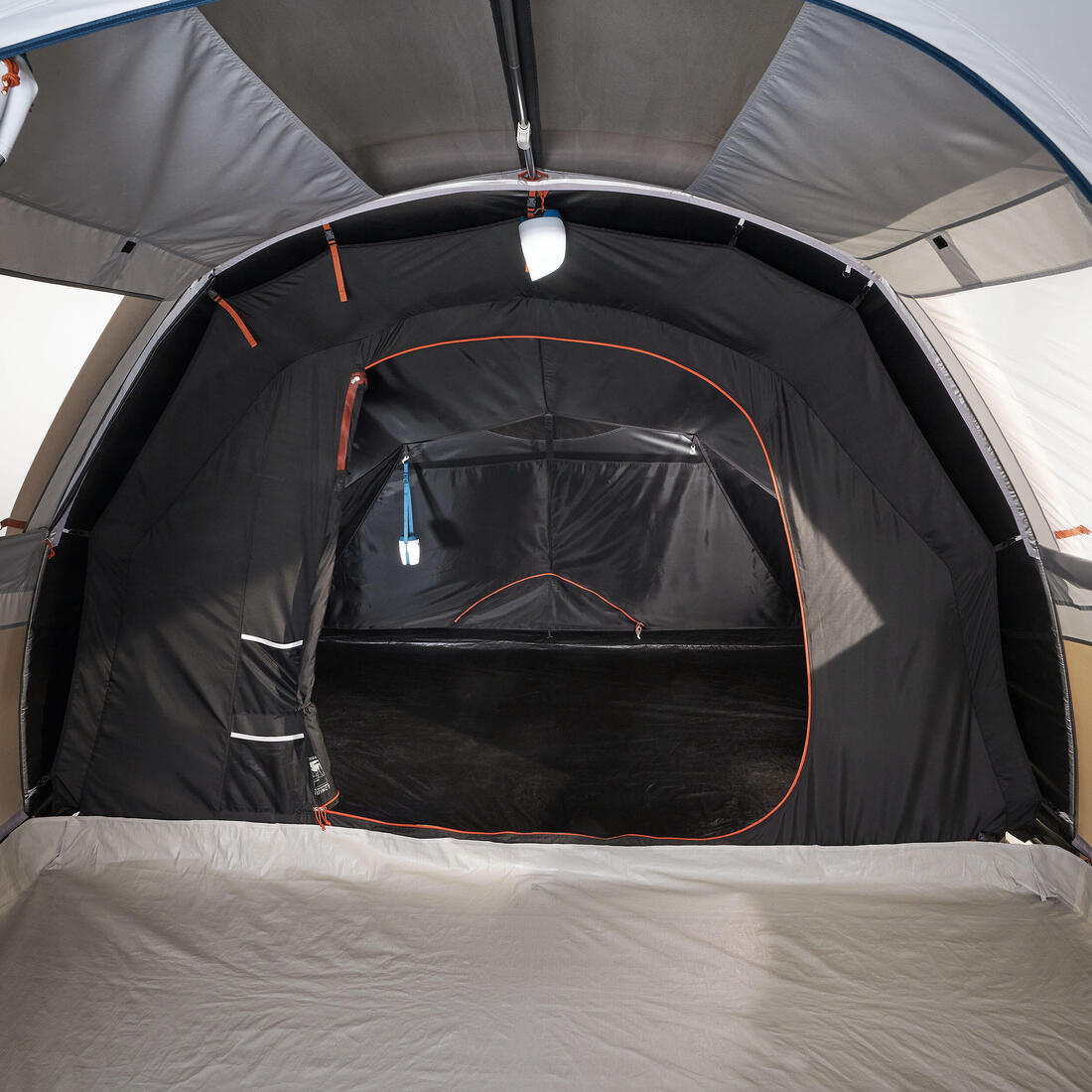 Tente de camping gonflable 4 places, Fresh & Black, Air Seconds 4.1 beige