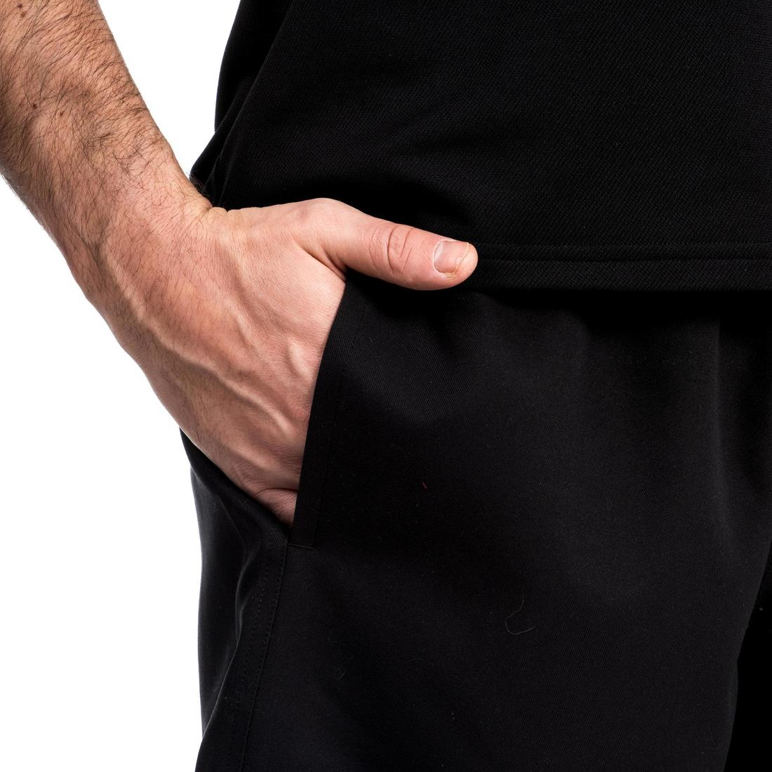 Short rugby adulte avec poches r100