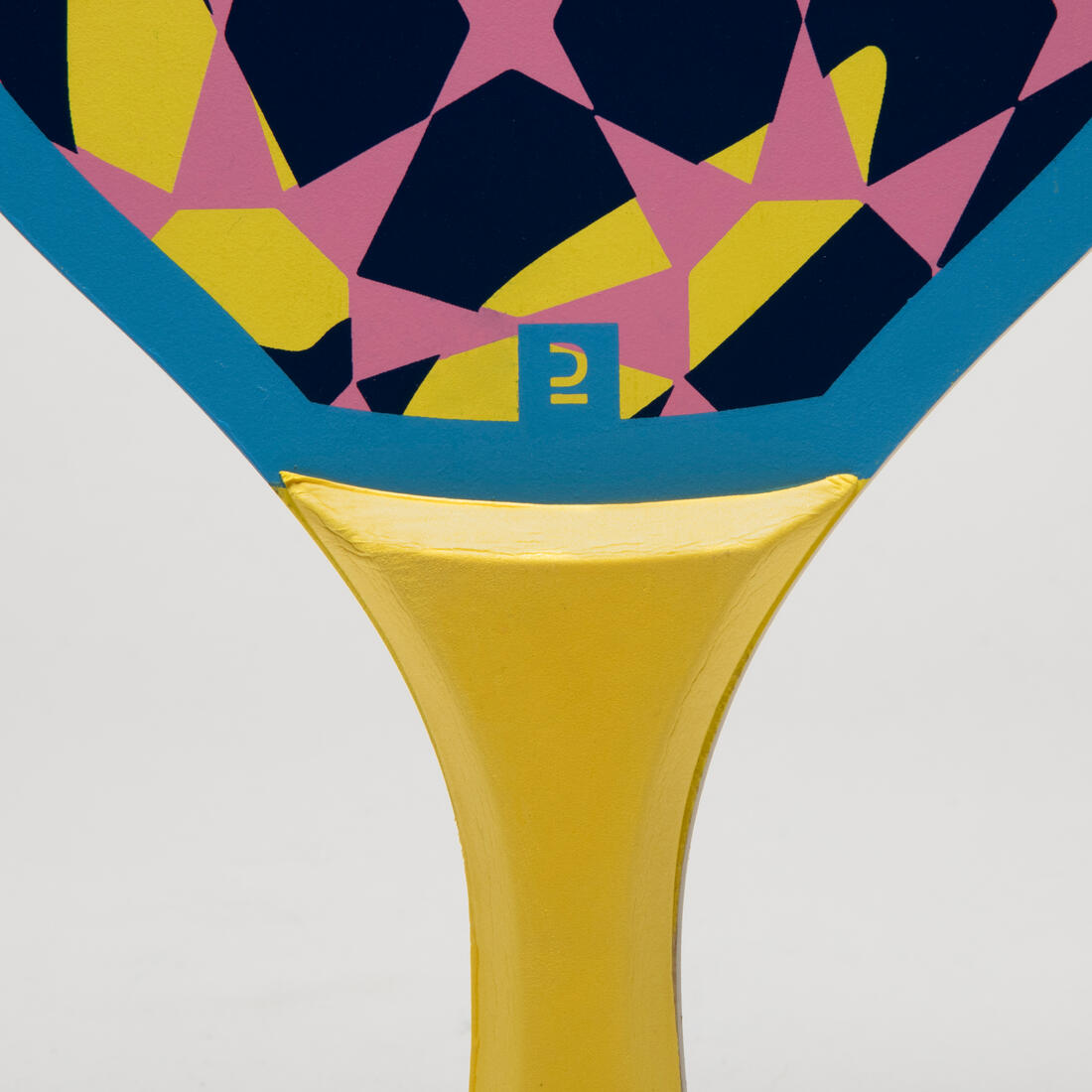 Set raquettes Beach Tennis WOODY RACKET WHITE