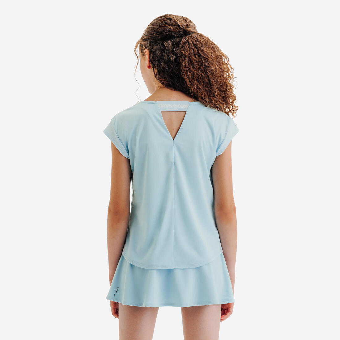 T-shirt de tennis fille - TTS500