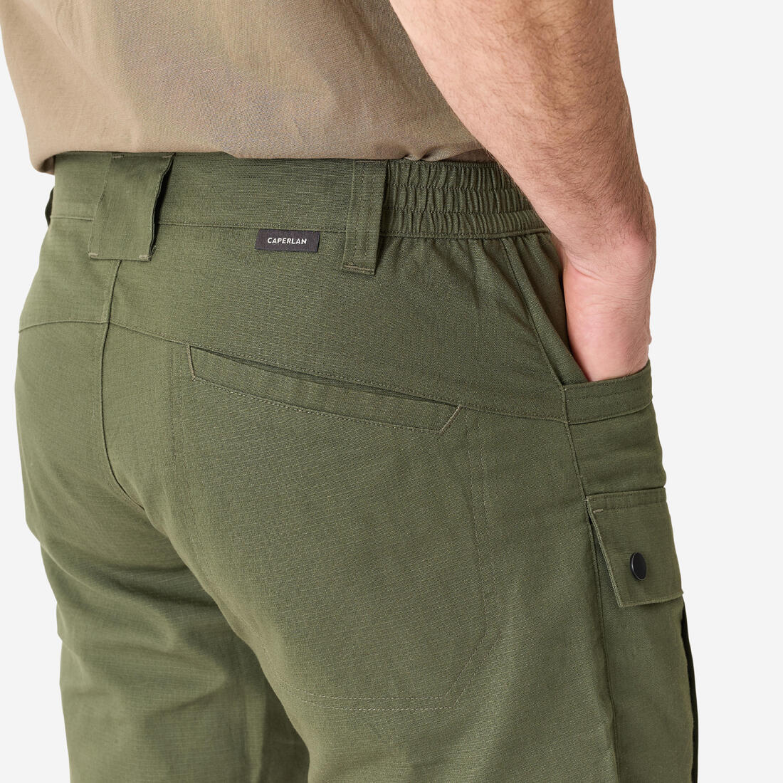 Bermuda Cargo chanvre Homme 500 vert
