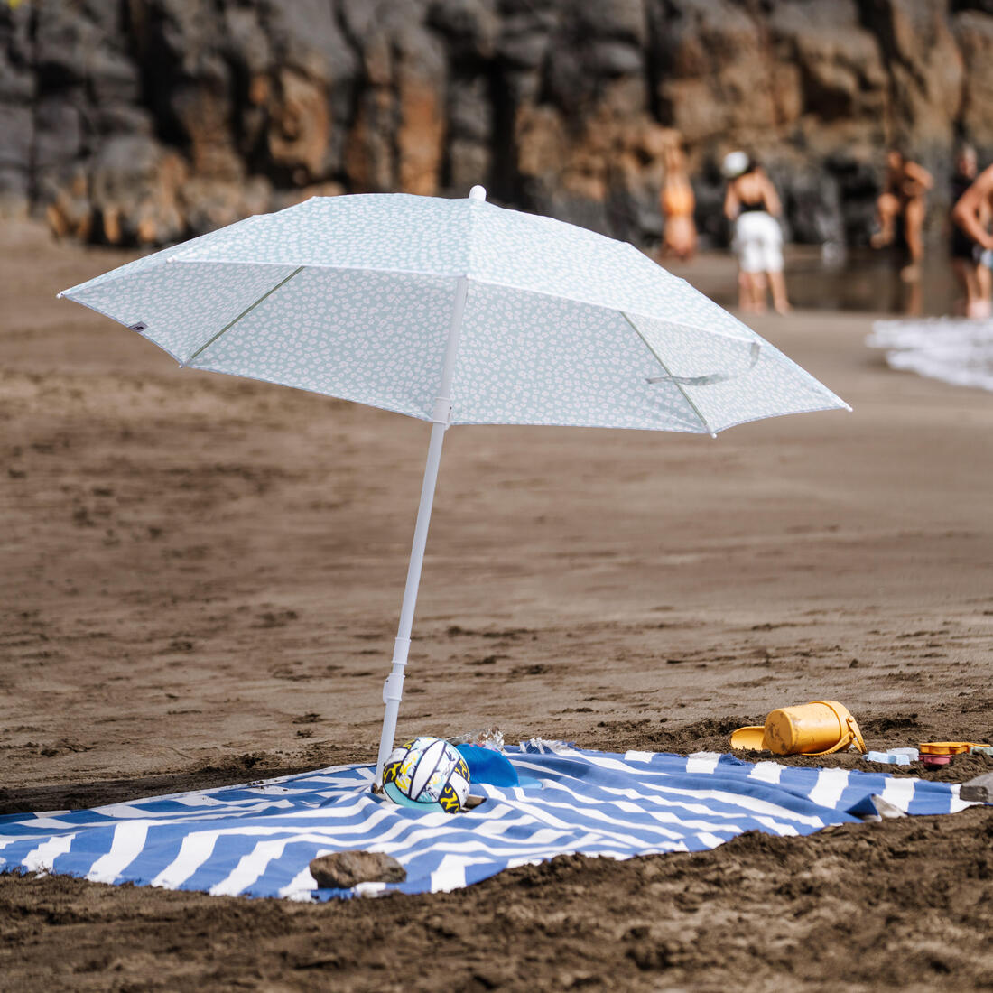 Serviette de plage poncho 190 x 190 cm