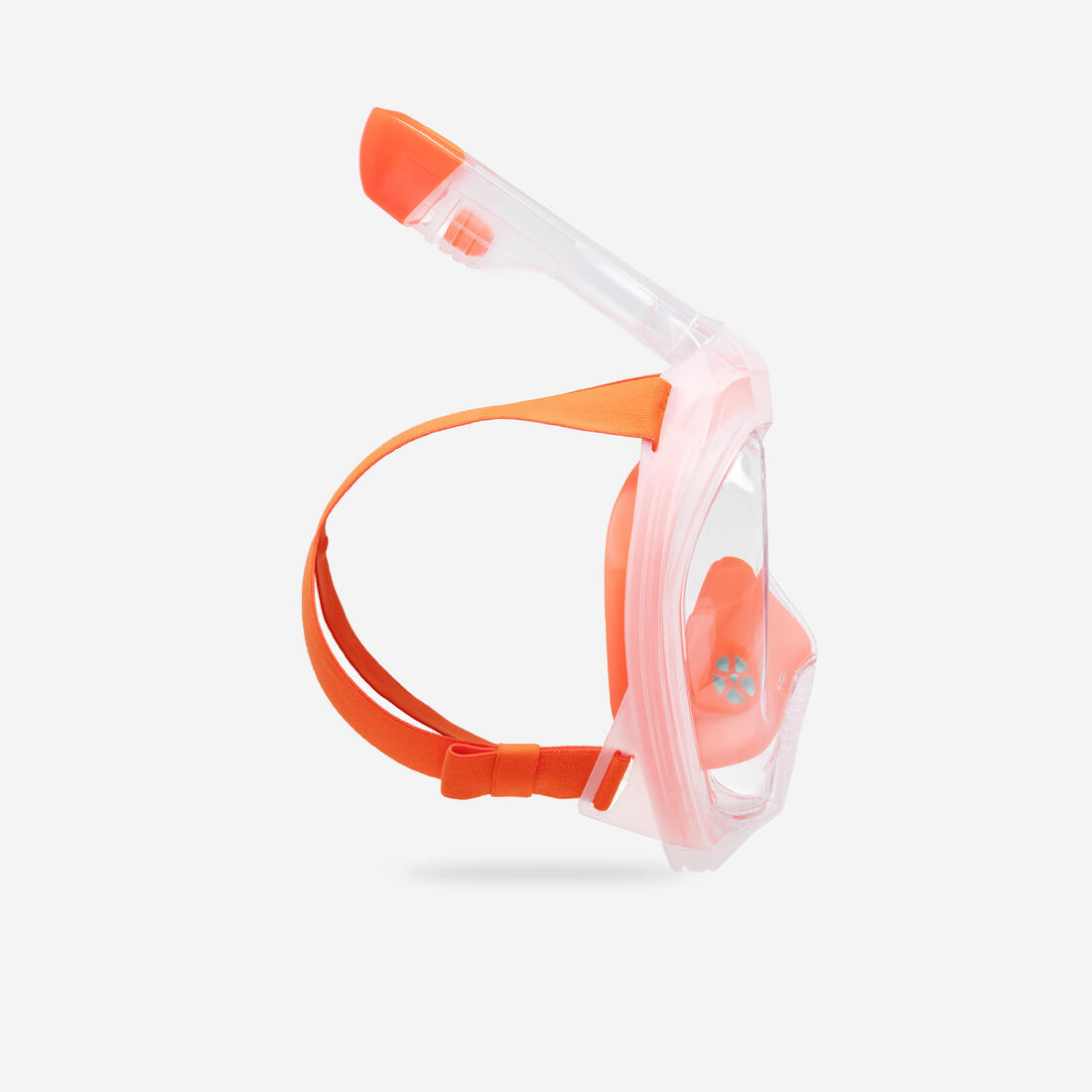 Masque snorkeling surface easybreath + avec valve acoustique > 10 ans - jungl