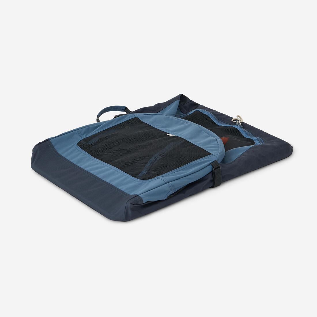 Caisse de transport pliable pour 1 chien, bleue