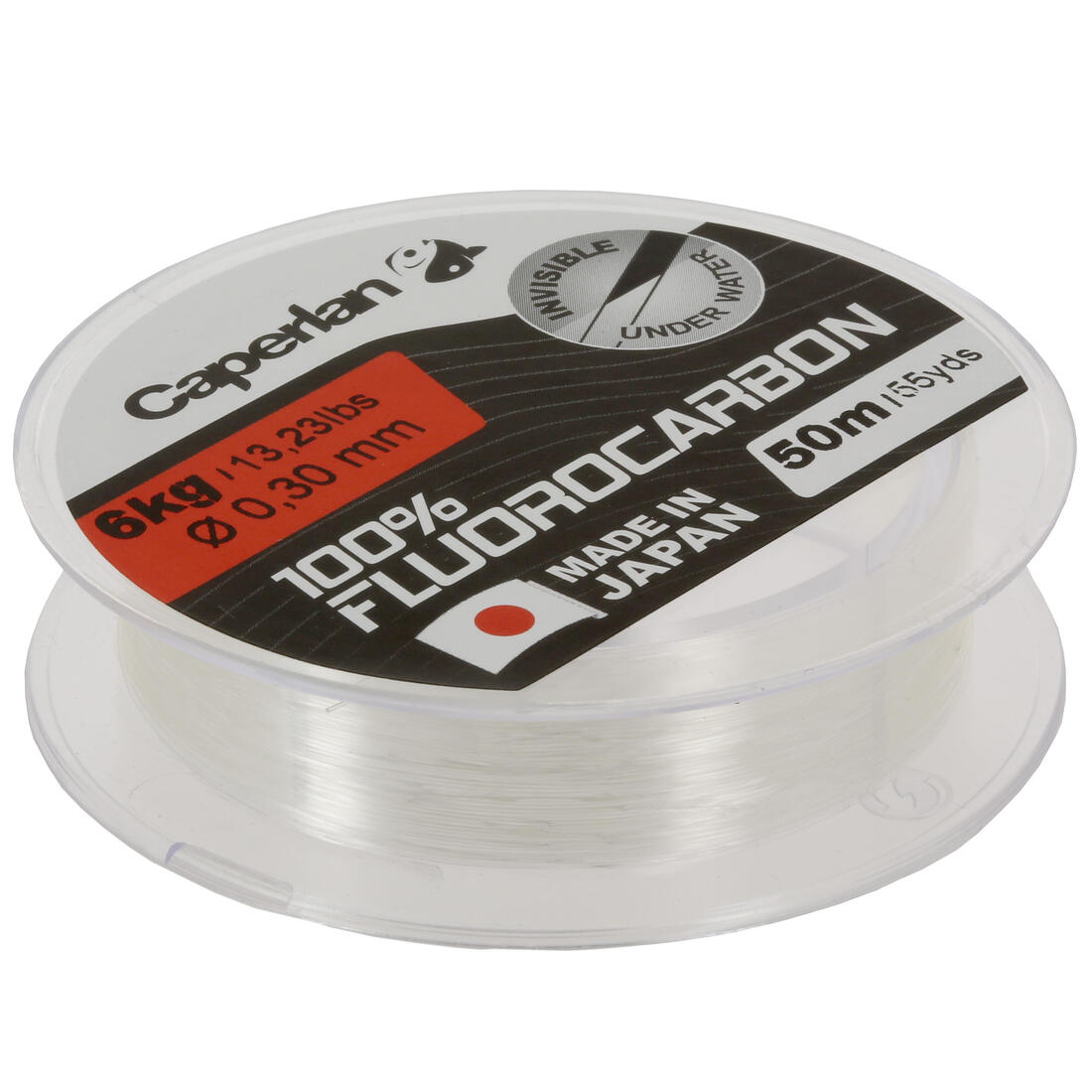 FIL DE PÊCHE FLUOROCARBONE 100% 50M