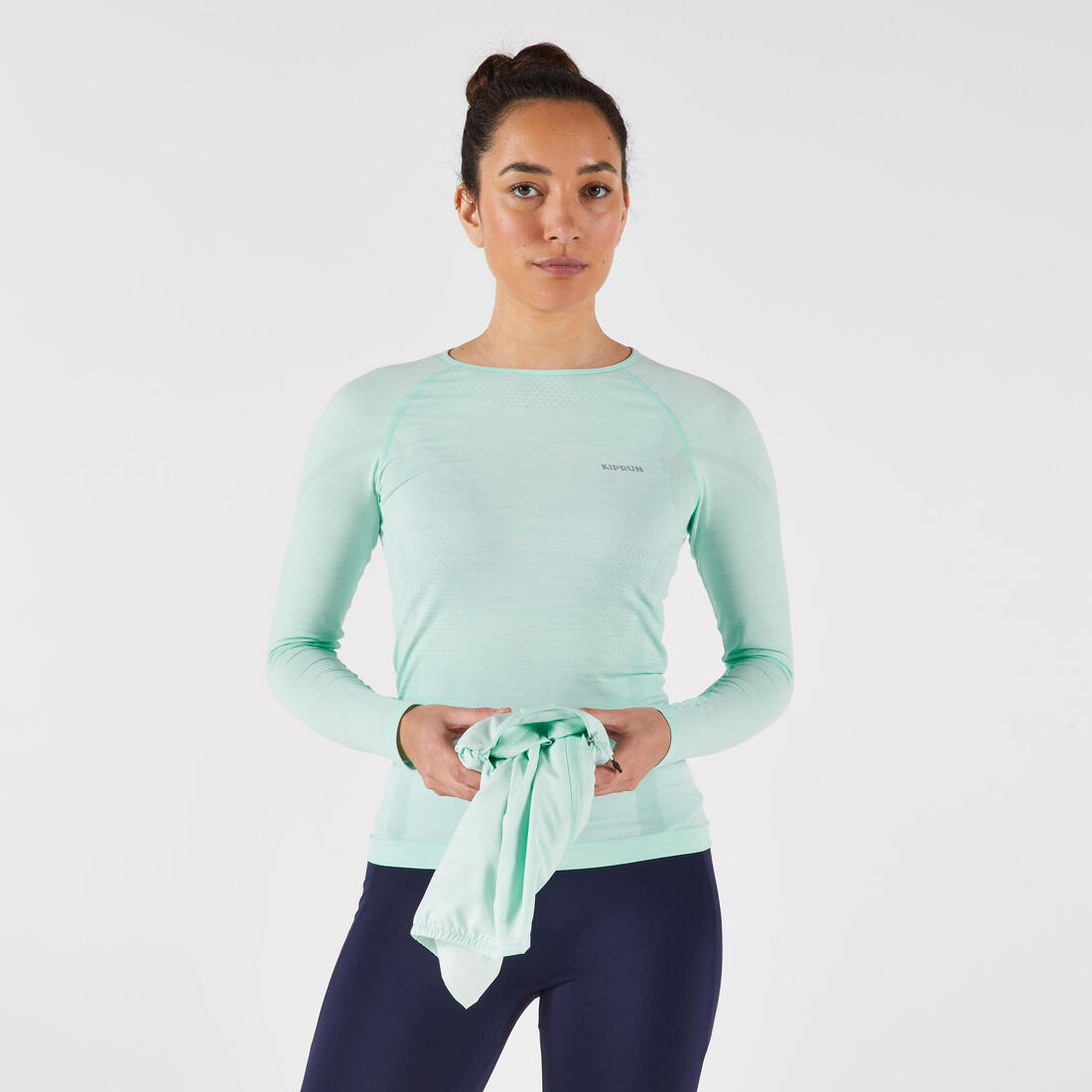 Veste running sans manche coupe vent Femme, KIPRUN Run wind 500