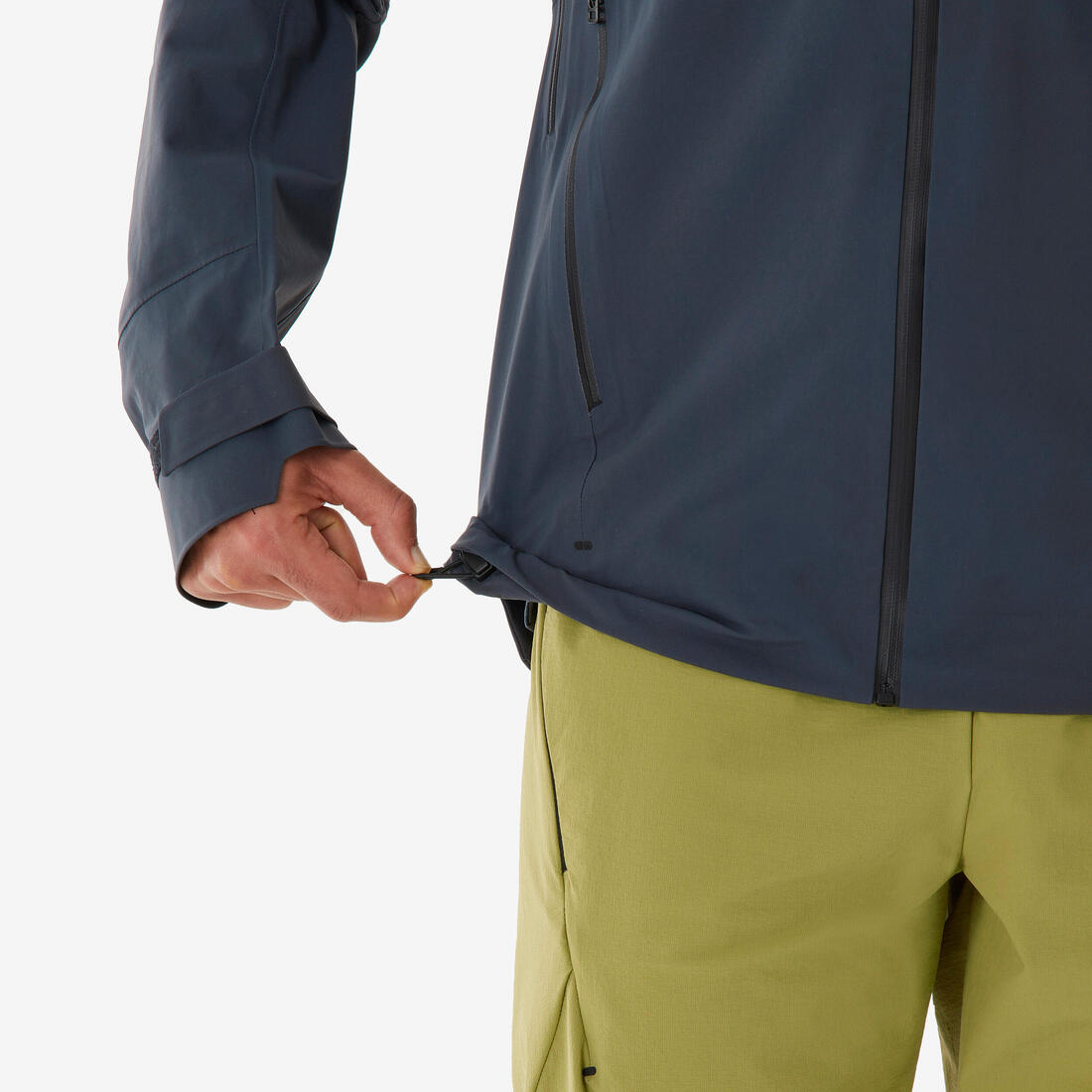 Veste de randonnée imperméable et légère homme, MH900