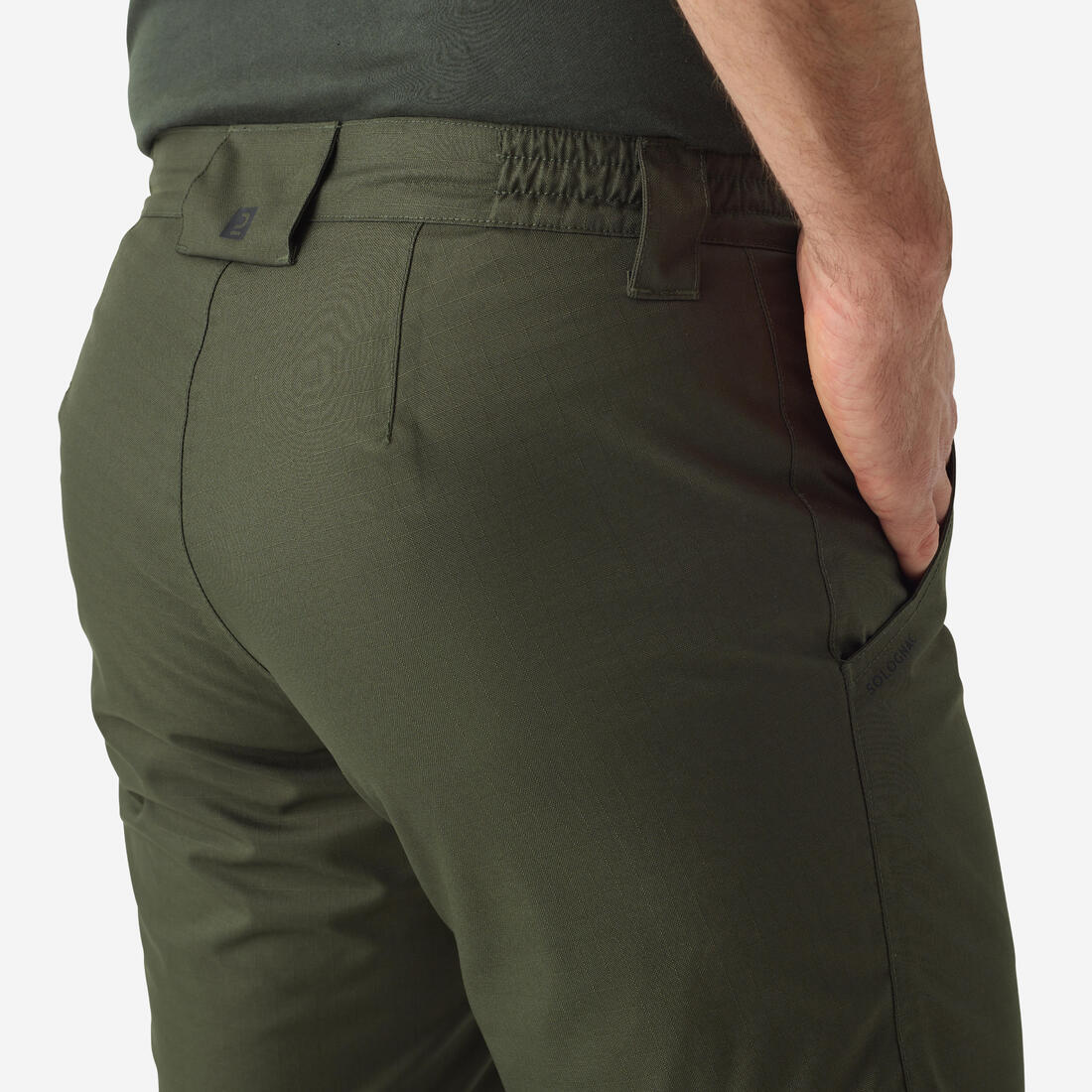 Pantalon impermeable 100 vert