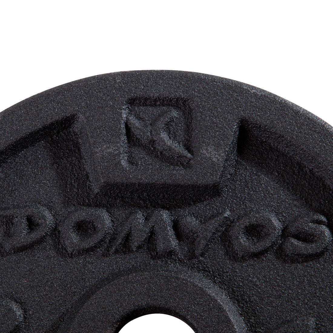 Kit haltères de musculation 10 kg avec disque de fonte en partie recyclée