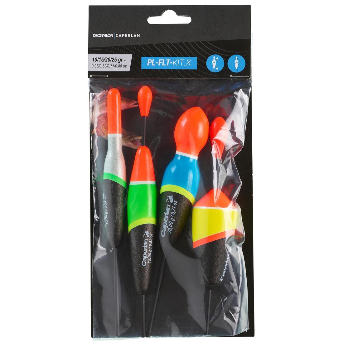 KIT 4 FLOTTEURS PÊCHE AU POSE PL-FLT-KIT.X