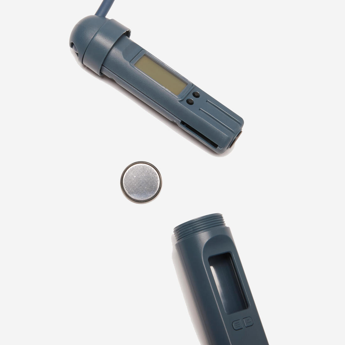 Corde à Sauter de Cardio avec Compteur 800 - Gris Clair