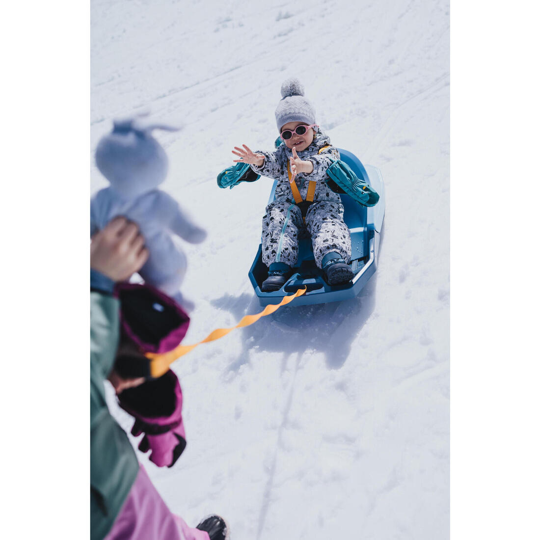 Moufles ski bébé, 500 warm