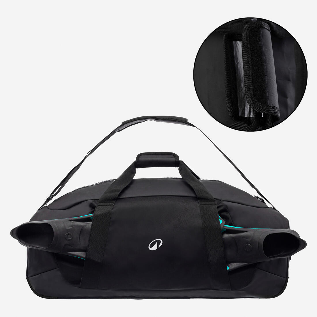 Sac épaule de plongée, Dive bag SCD 65L noir et
