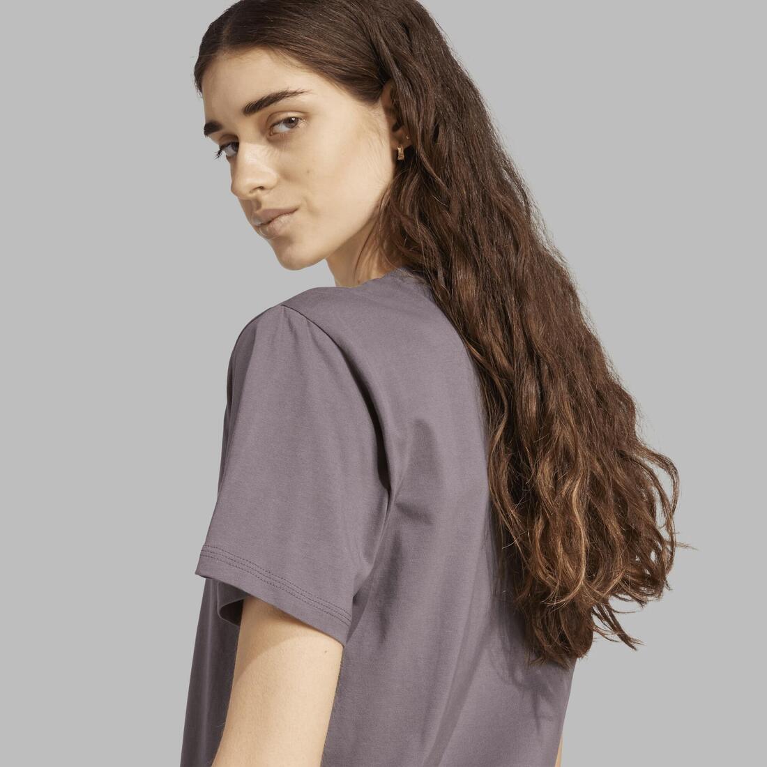 T-shirt de fitness en coton femme