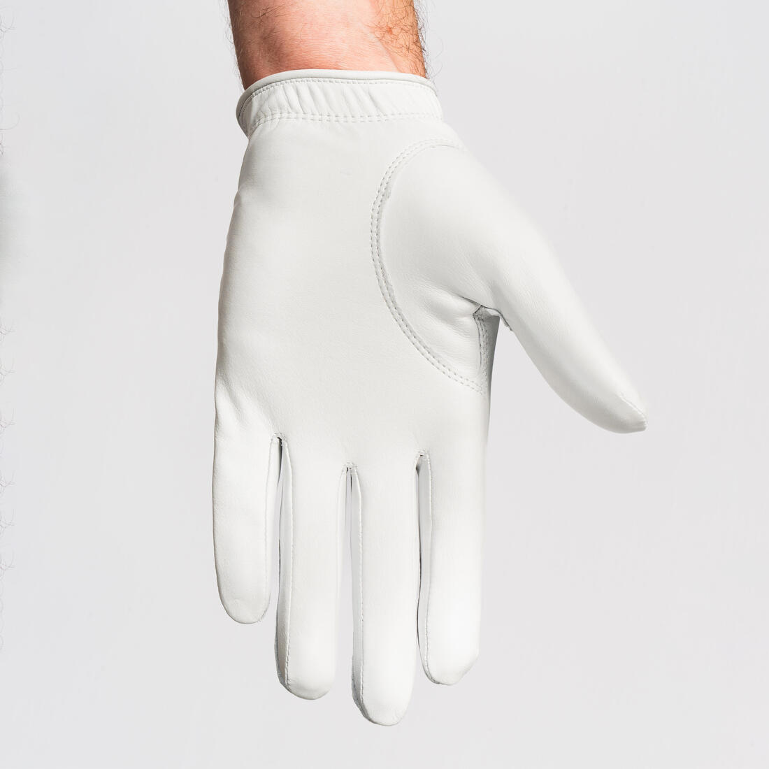 Gant de golf cabretta homme main gauche pour droitier, Tour blanc