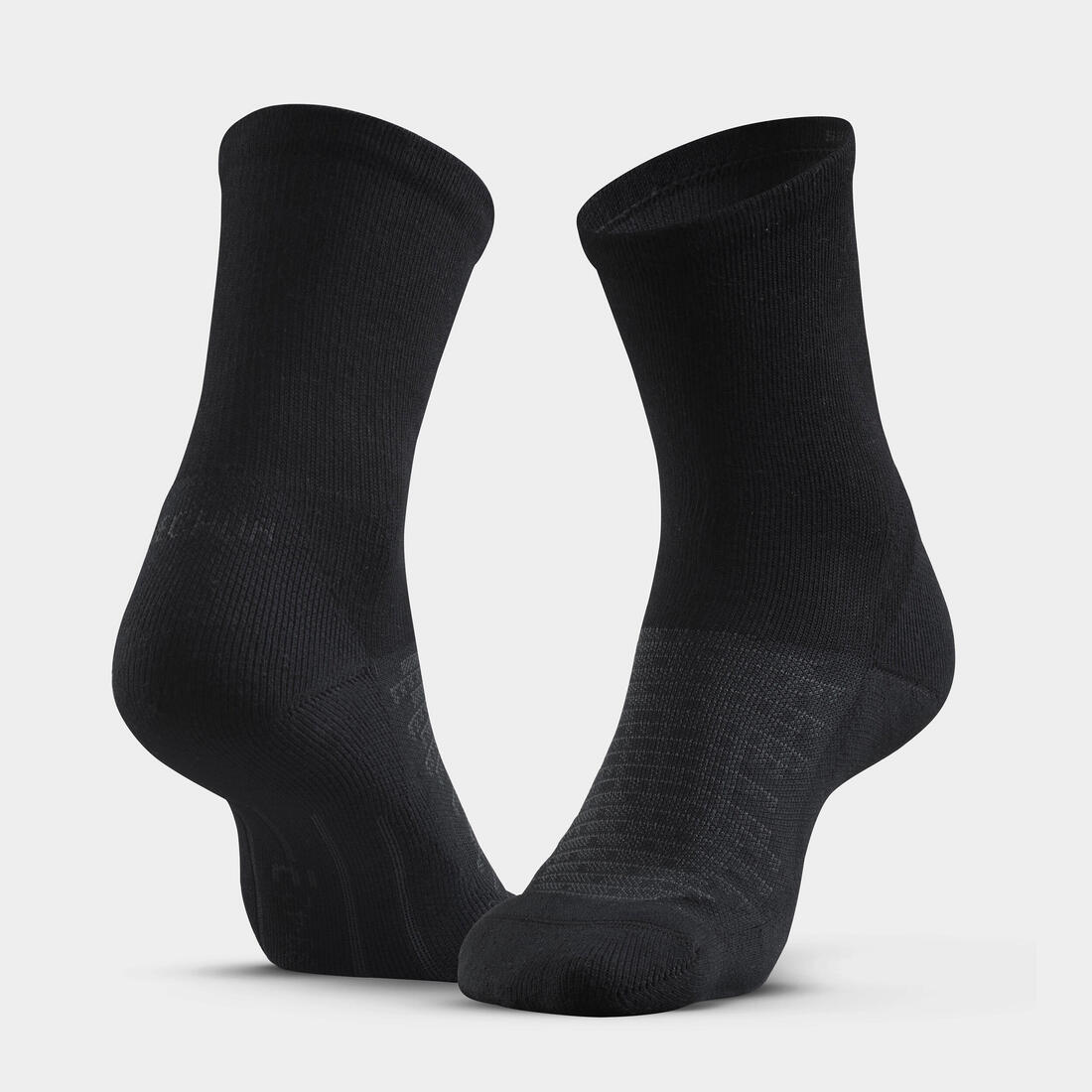 Chaussette Hike 100 High - Gris et - Lot de 2 paires