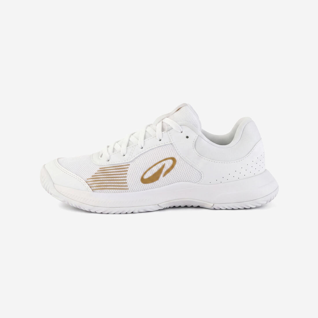 Chaussures de tennis polyvalente adulte, Comfort Lite blanc beige