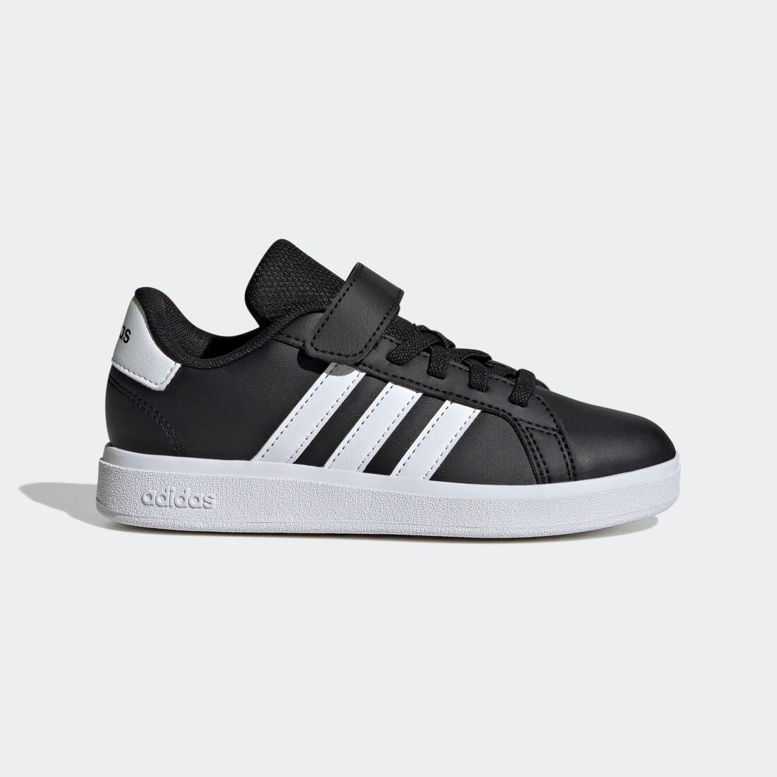 Chaussures Grand Court enfant, noir et