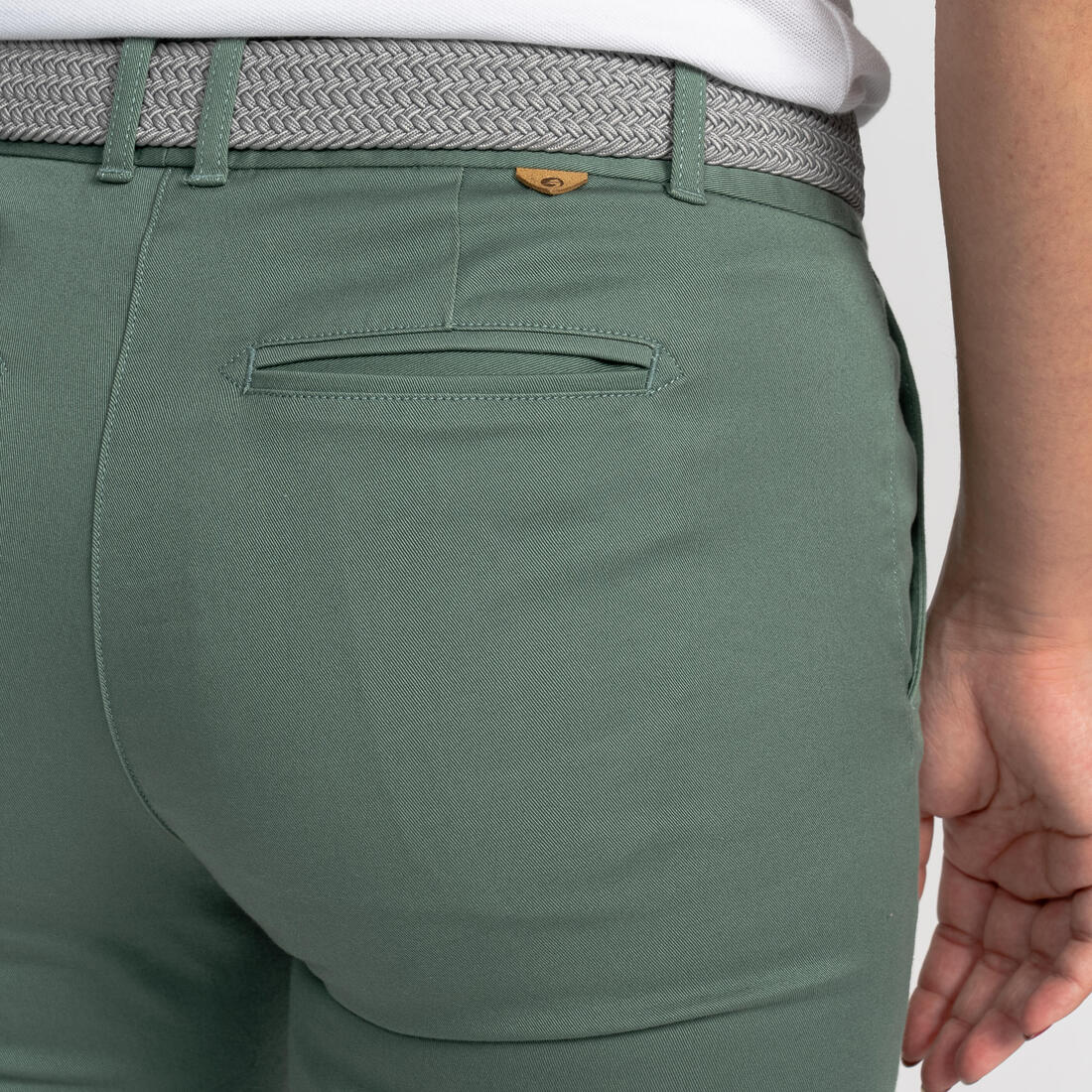Short chino coton golf Femme, MW500