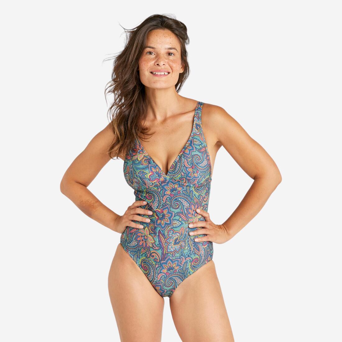 Maillot de bain 1 pièce femme - daria paisley – Default