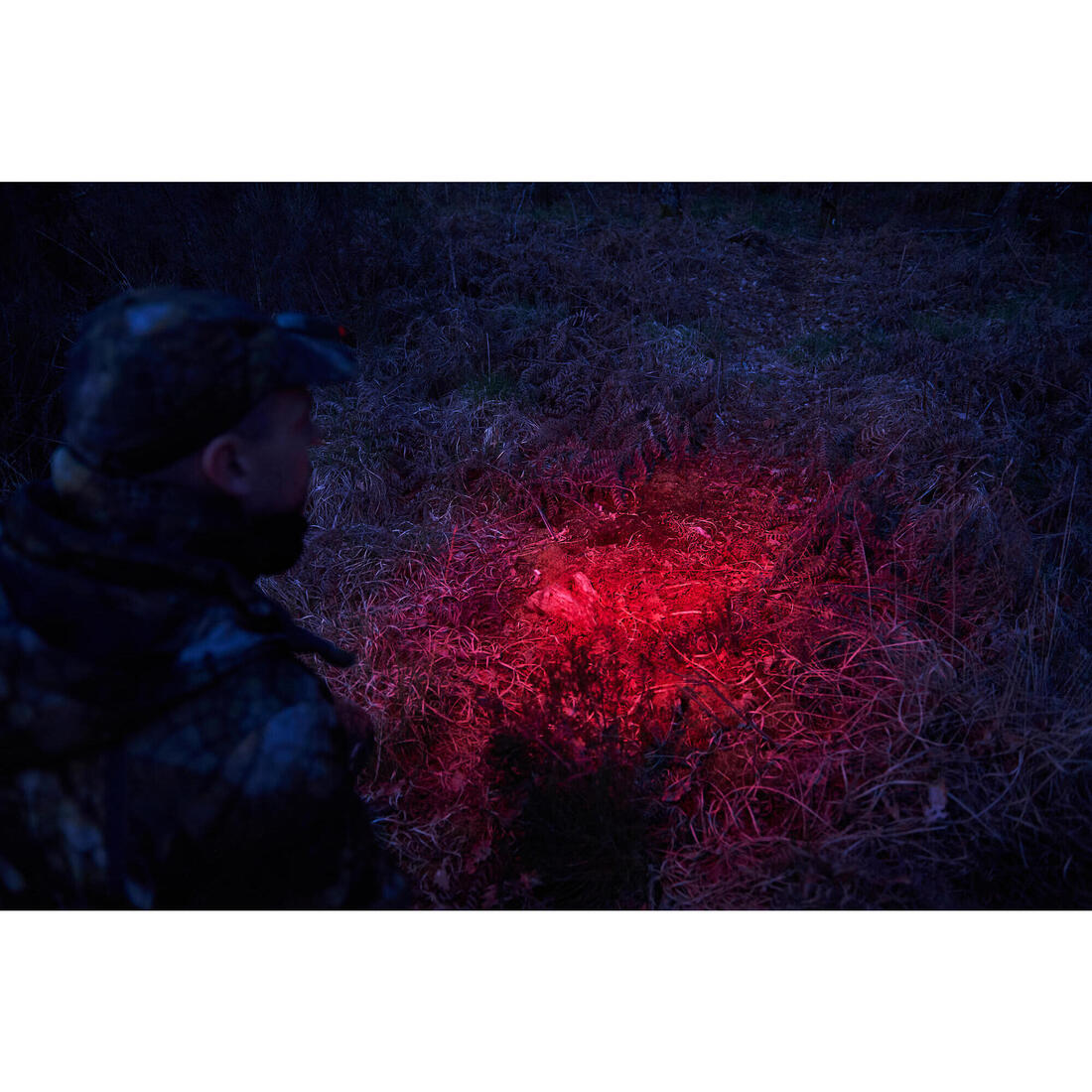 Lampe Torche/Frontale de Chasse - 80 Lumens - Clip Casquette