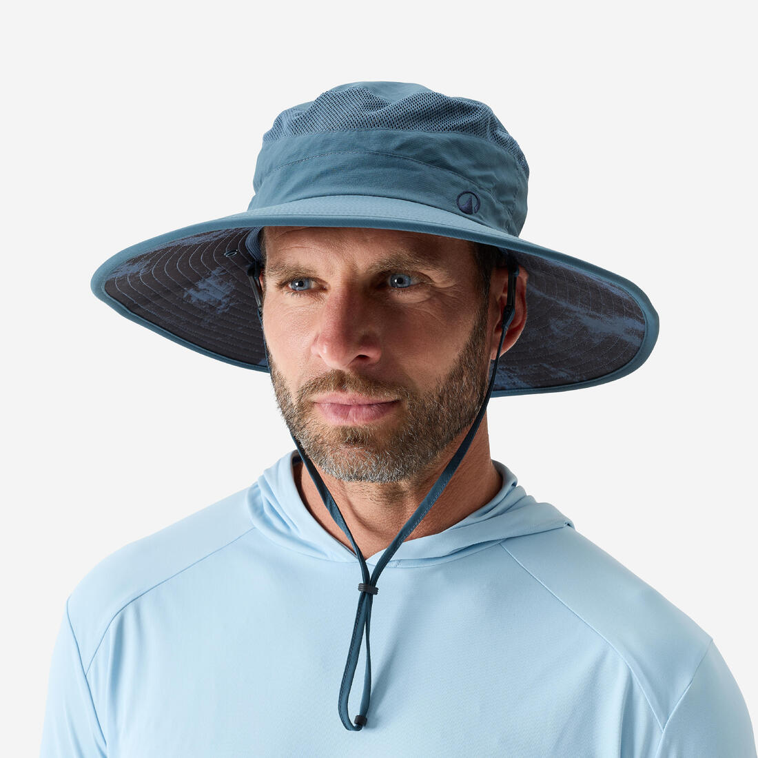 Chapeau de pêche Adulte Bleu 60cm