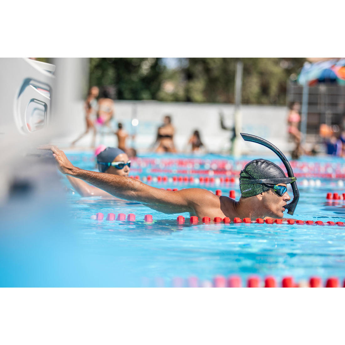 Lunettes De Natation SPIRIT - Verres Miroirs - Grande Taille