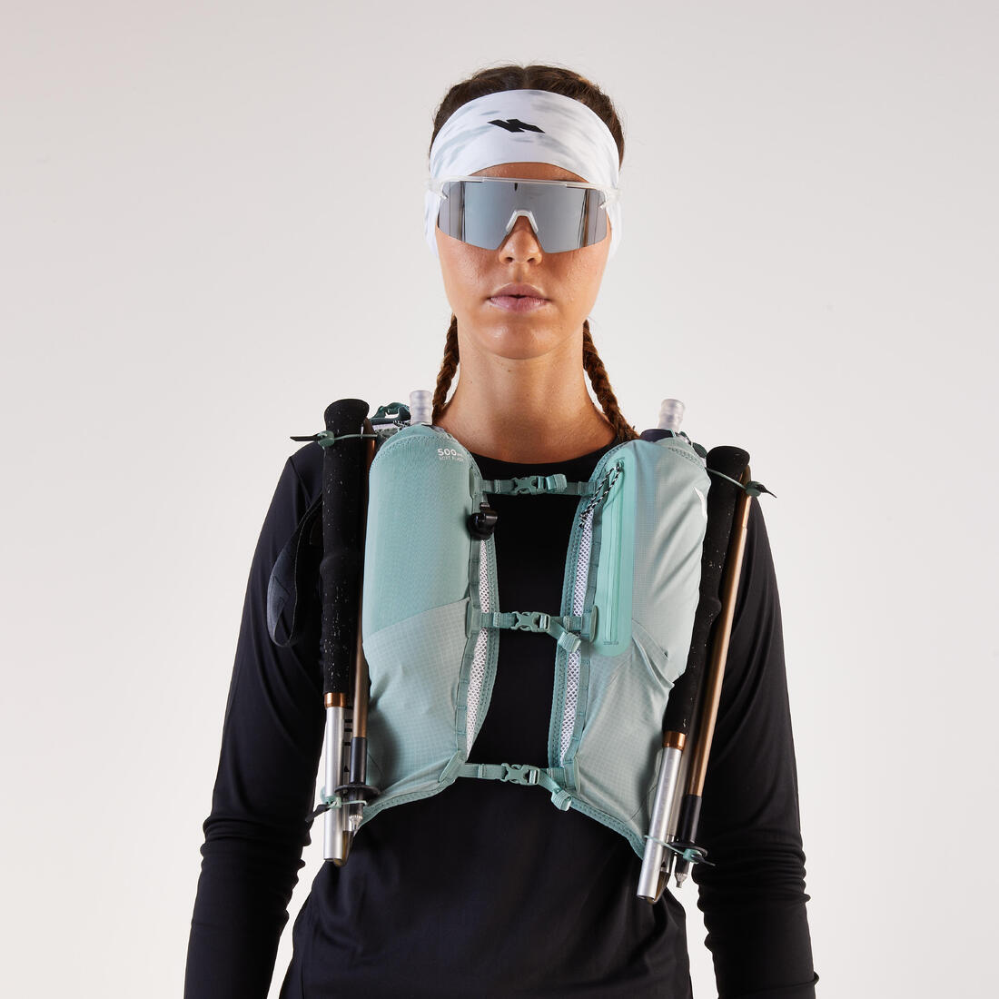 Sac trail running 10l mixte - vendu avec poche à eau 1l