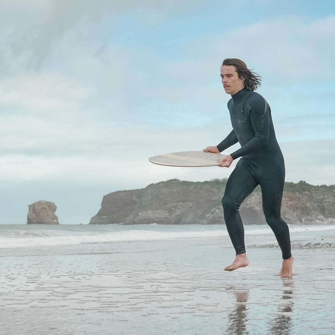 Skimboard 100 bois Adulte