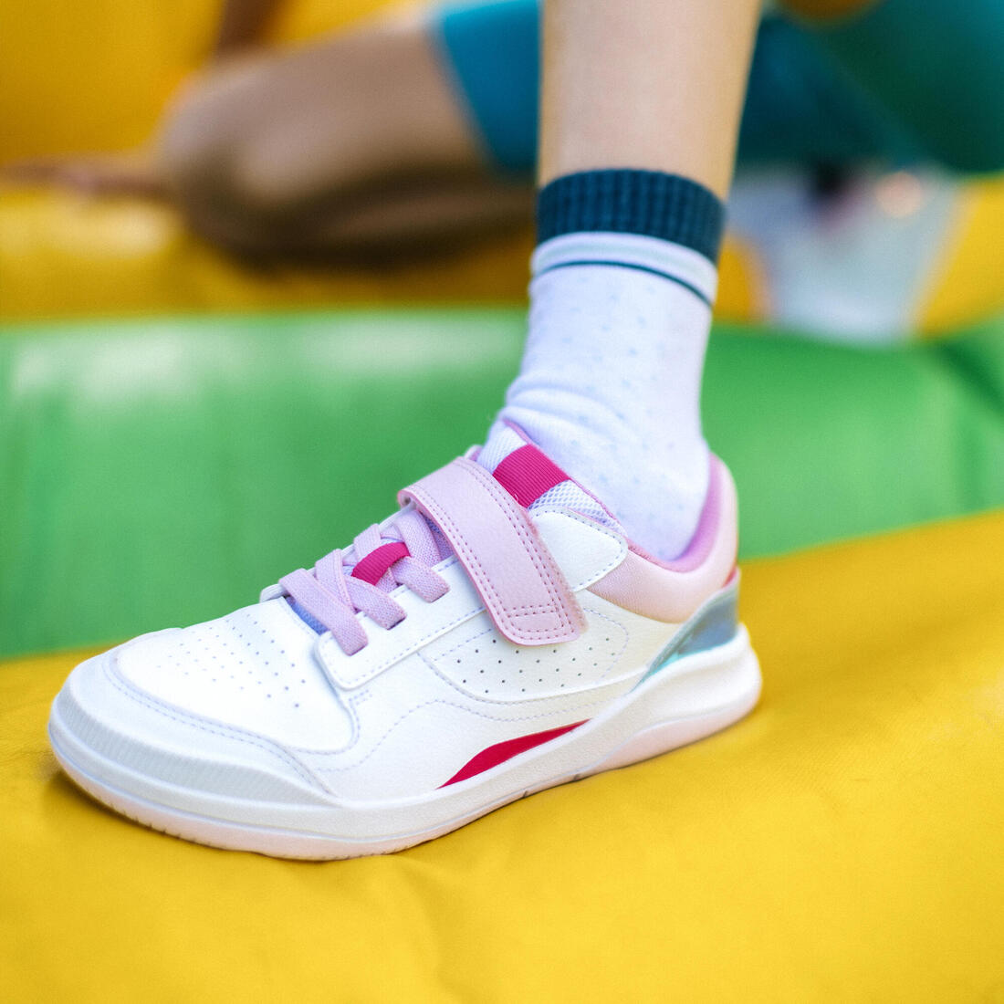 Chaussures de sport à scratch résistantes enfant, Playventure Yard