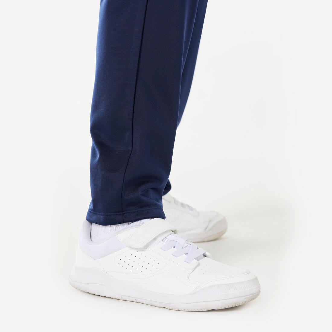Survêtement enfant synthétique respirant - Gym'y bleu, pantalon marine