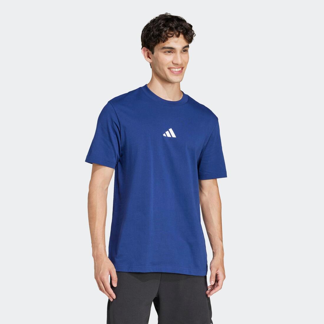 T-shirt de fitness en coton pour homme