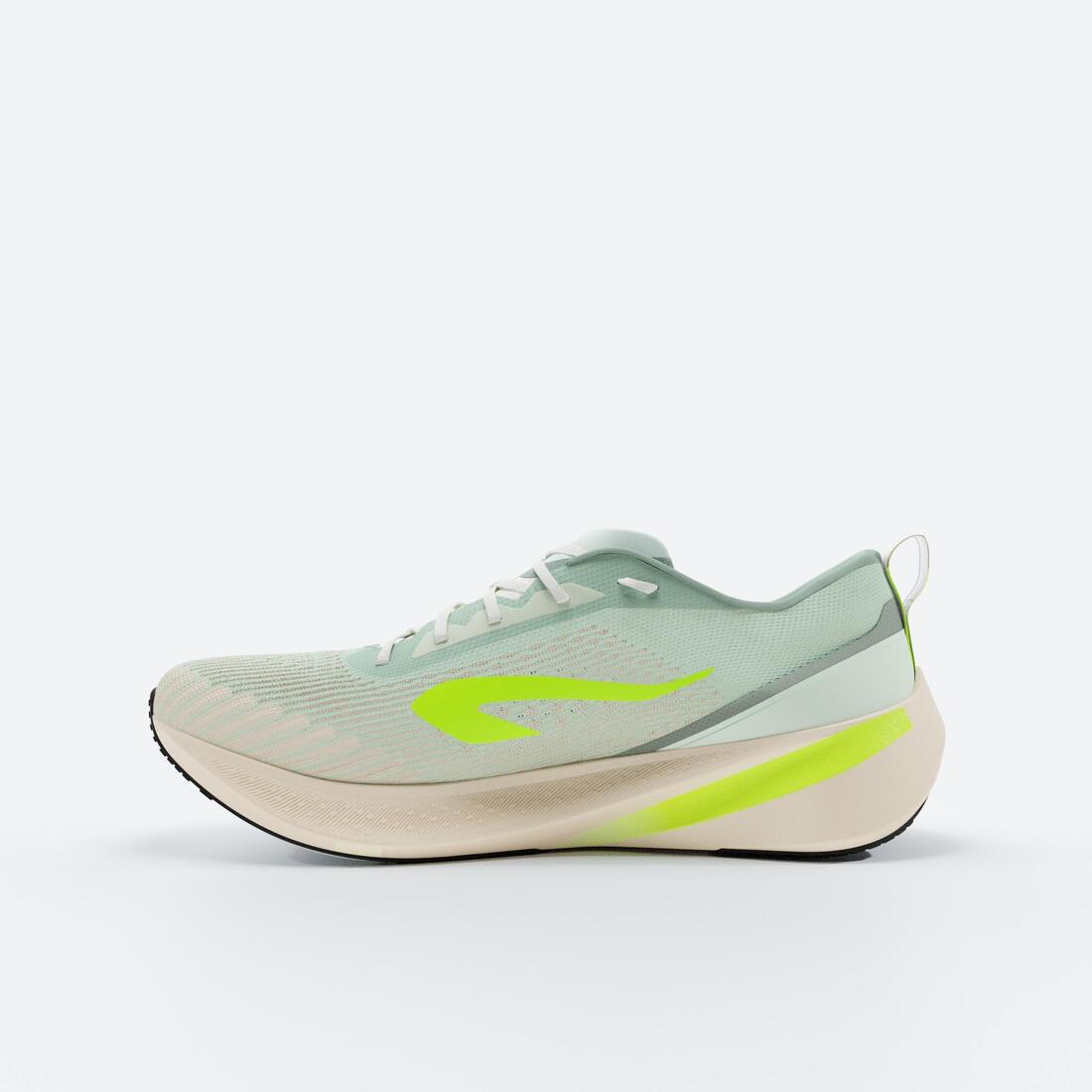 Chaussures de Running Femme, Kiprun Cushion 500 Blanche
