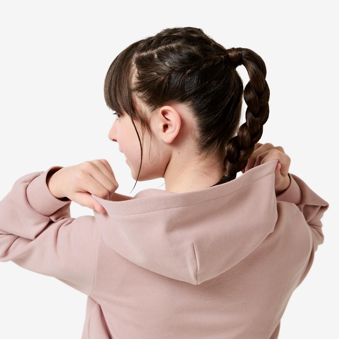 Ensemble de survêtement en coton enfant, mauve et noir