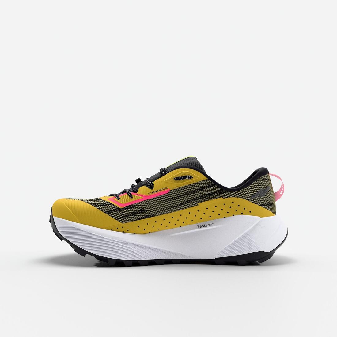 Chaussures de running trail homme, Kiprun kipsummit max, orange et