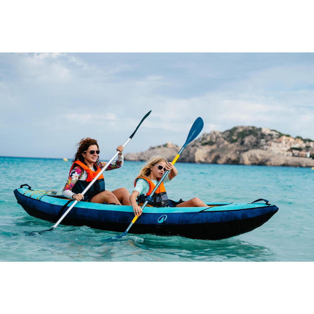 Pack canoë kayak Tribord 100 - 1/2 places