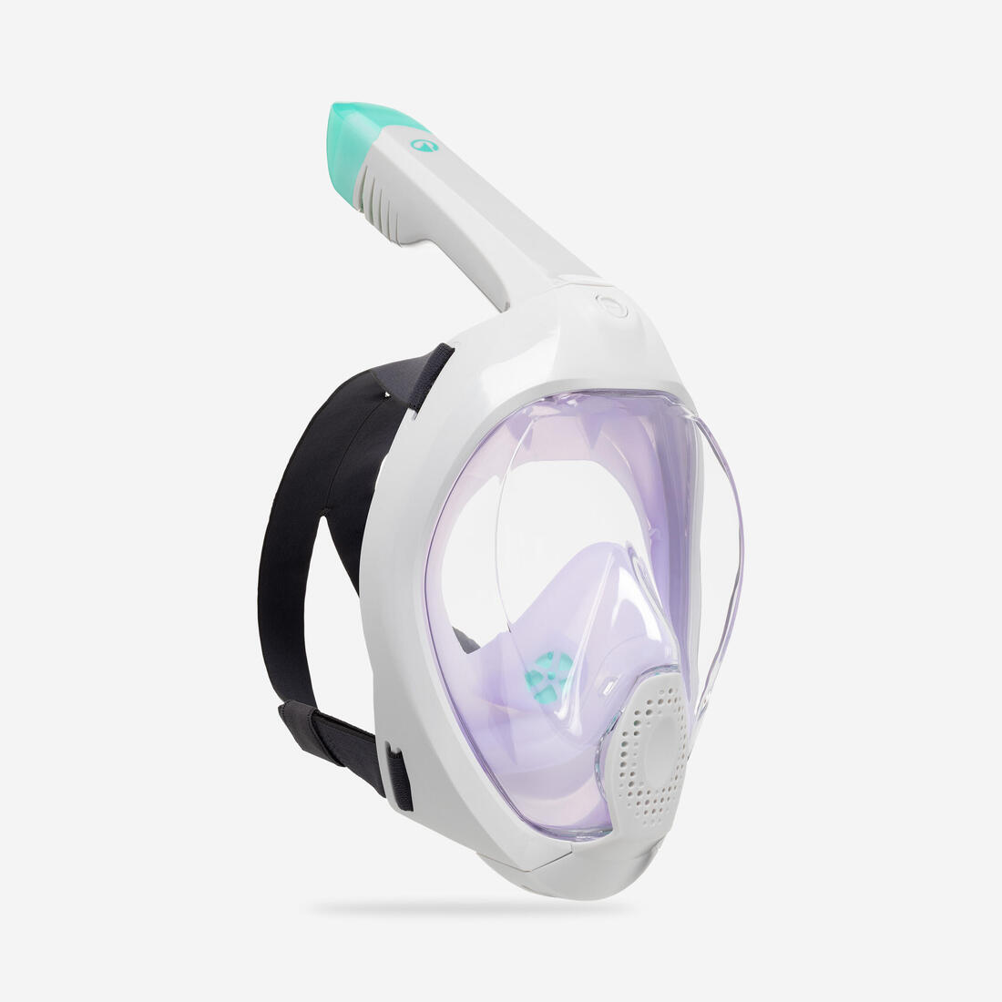 Masque snorkeling surface easybreath + avec valve acoustique > 10 ans - jungl