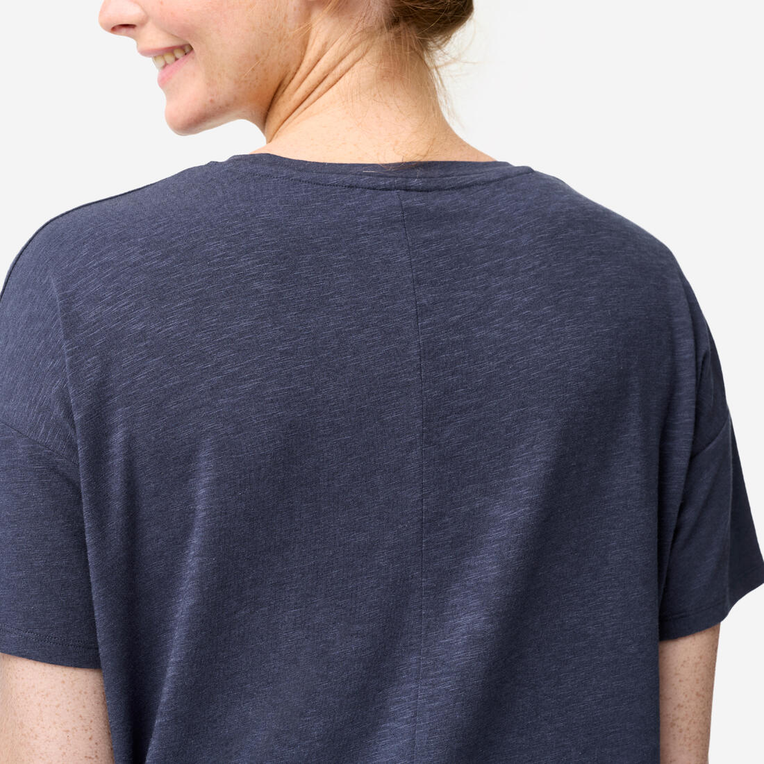 T-shirt manches courtes de yoga femme