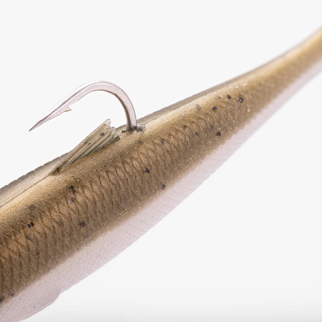 COMBO leurres souples Shad OSARDA 100 Bleu/Vert pailleté