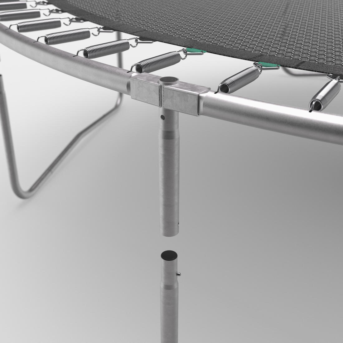 Trampoline 360 avec filet de protection - montage sans outil