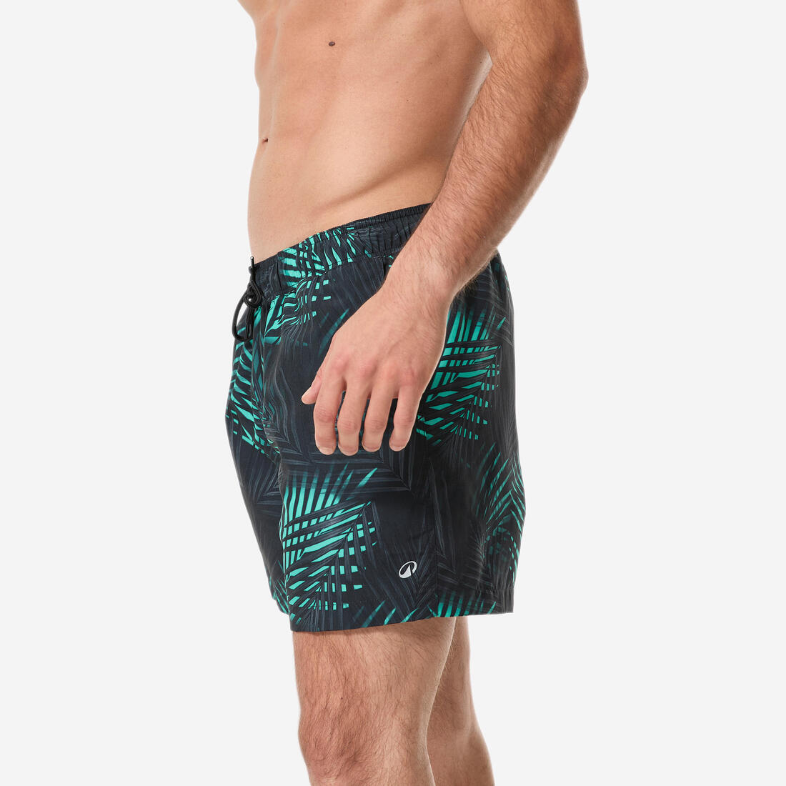 Boardshort surf short de bain court 15" homme, 100 Palmito