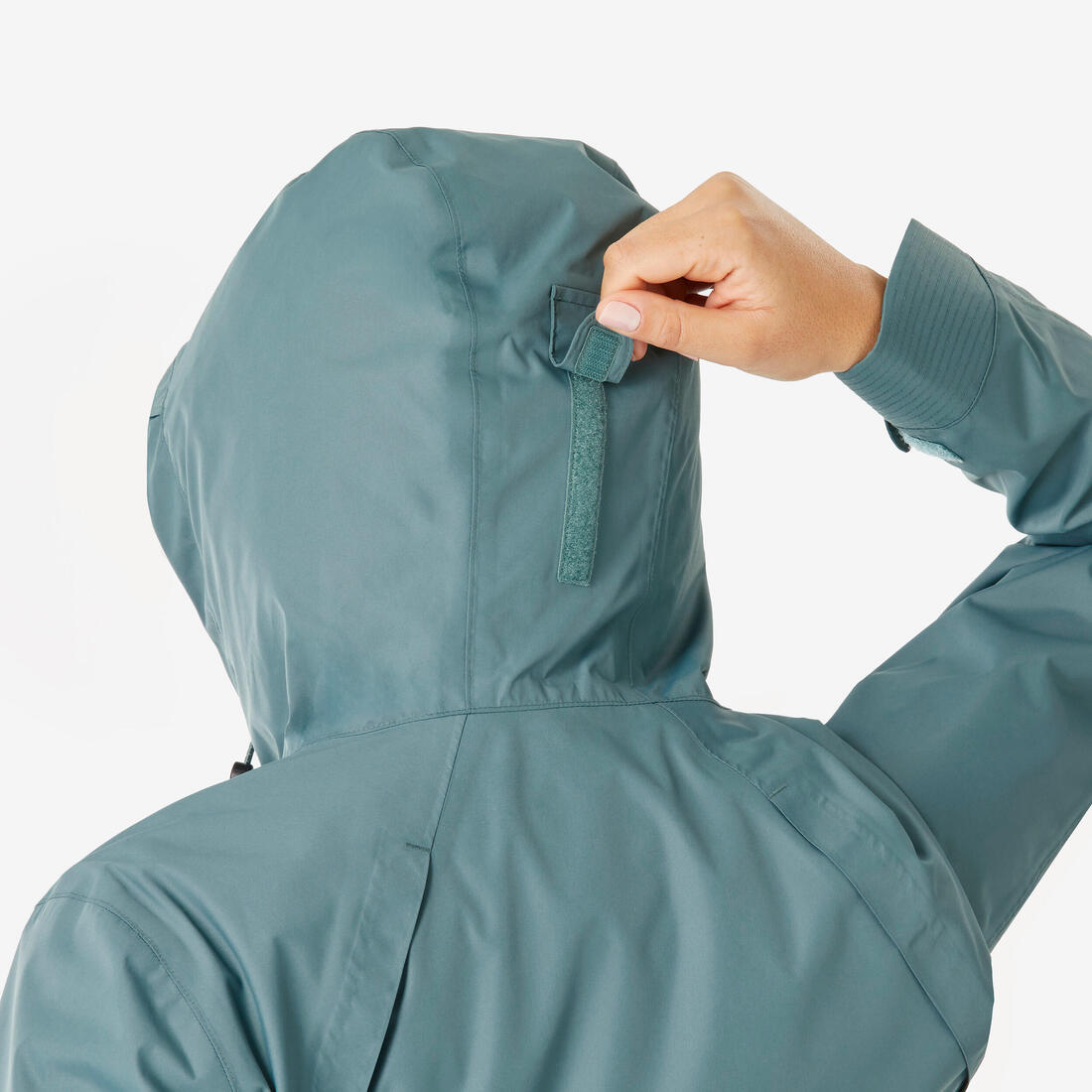 Veste de randonnée imperméable femme, NH500