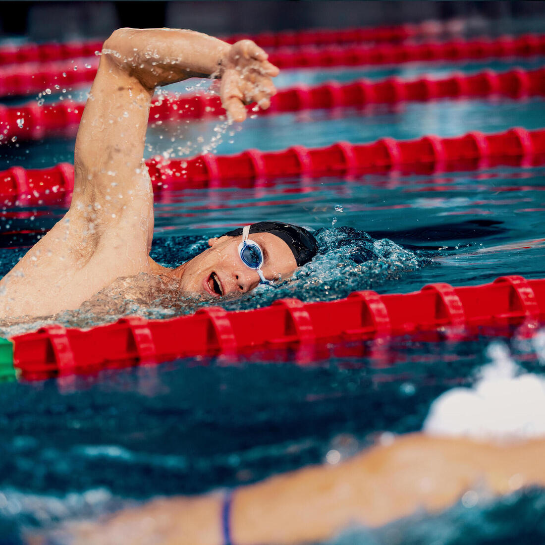 Lunettes de natation suédoises - verres miroir - taille unique