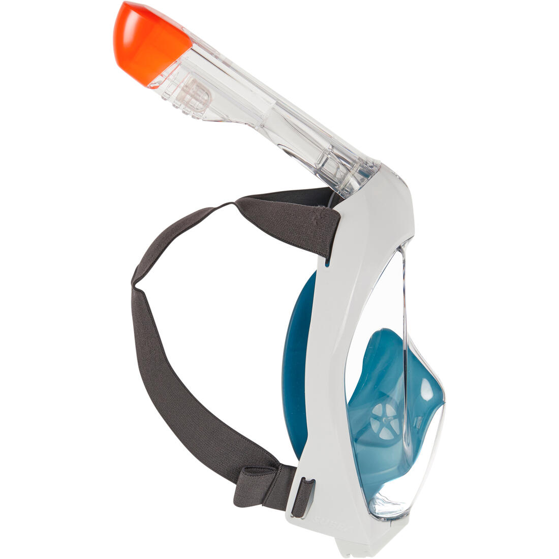 Masque easybreath de surface adulte - 500 bleu avec sac